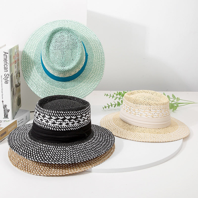 Sun Hat Top Hat with Cloth Webbing