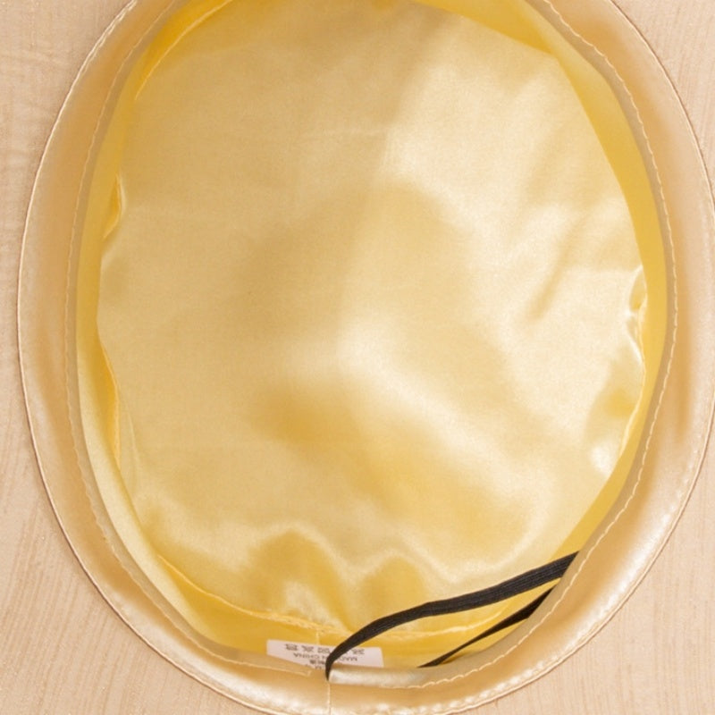 Top Hat Straw Hat with Feathers and Bows