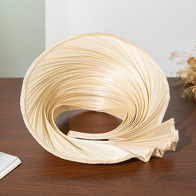 Overhead Plicated Sun Hat