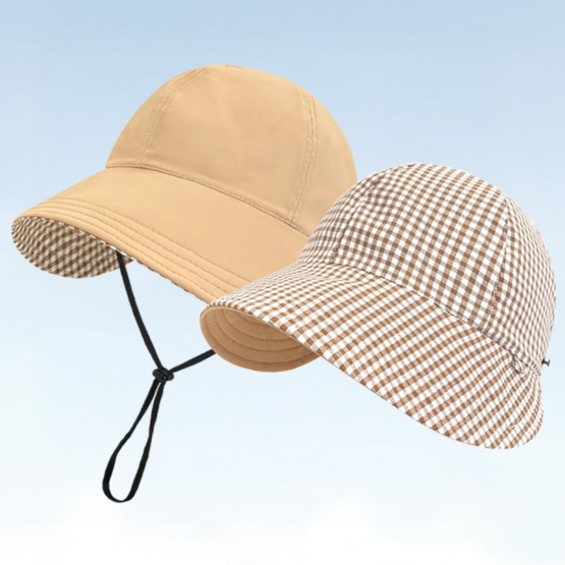 Plaid Sun Hat