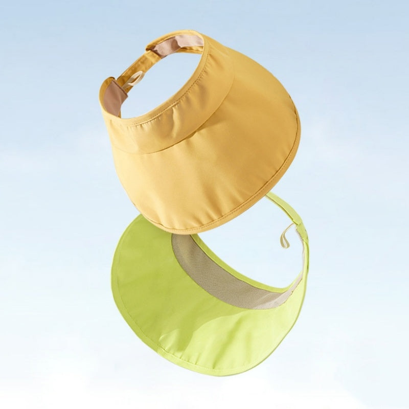 Foldable Sun Hat with Empty Top