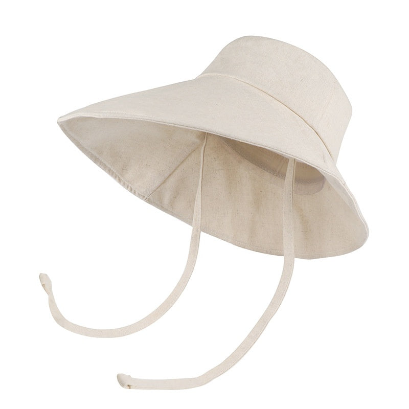 Flax Sun Hat Bucket Hat