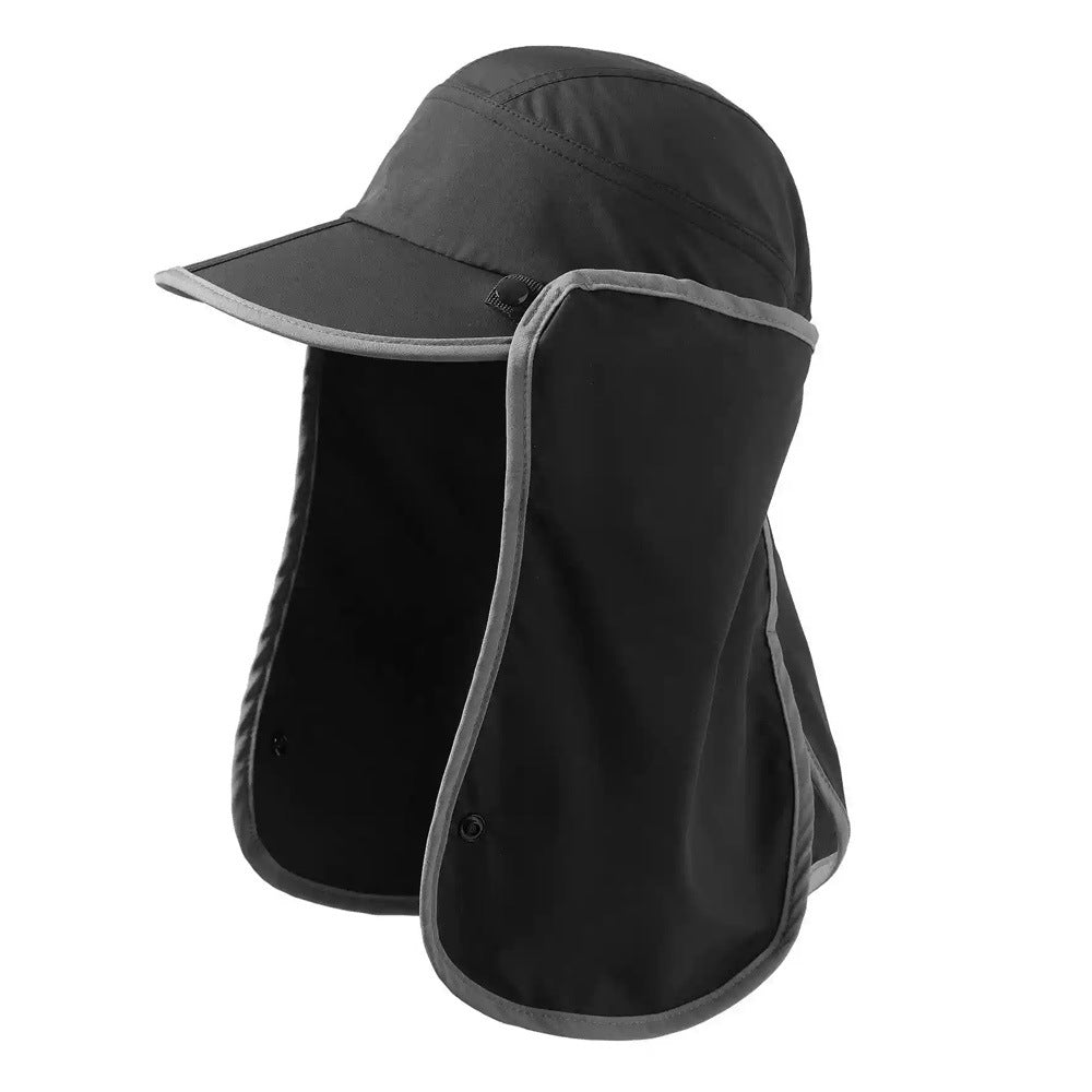 Neck Protection Detachable Sun Hat