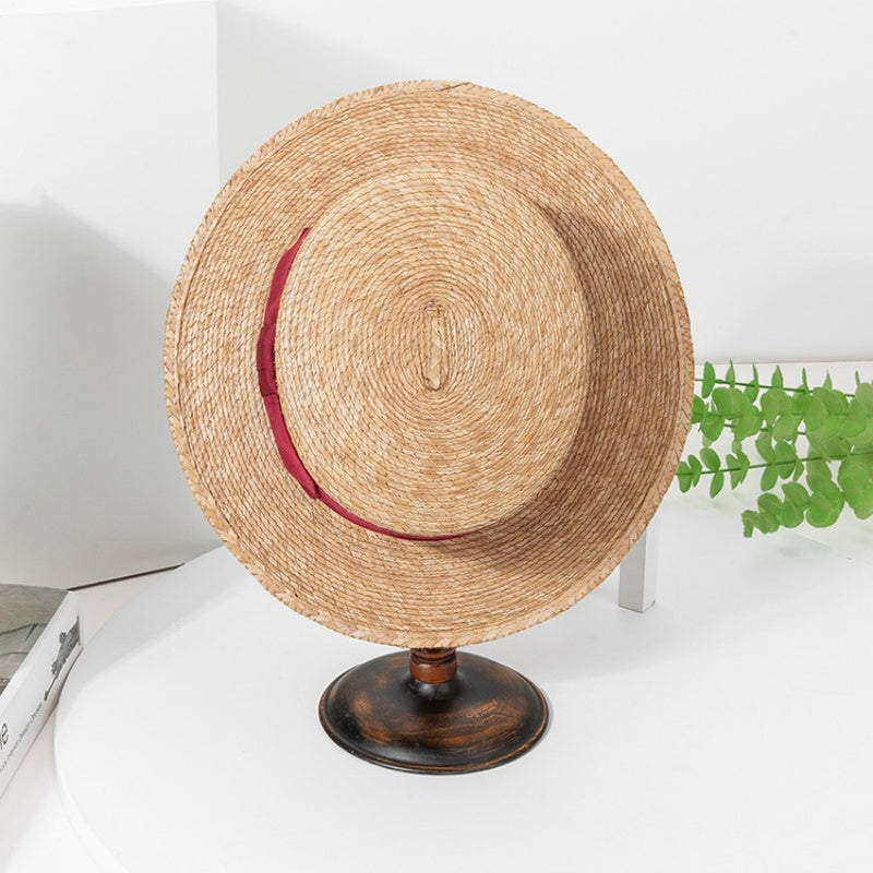 Bowler Hat Sun Hat with Red bow
