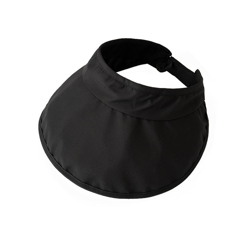 Foldable Sun Hat with Empty Top