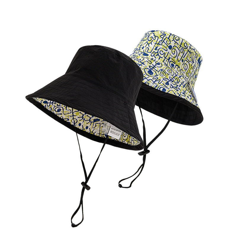 Double-Sided Printed Sun Hat Bucket Hat