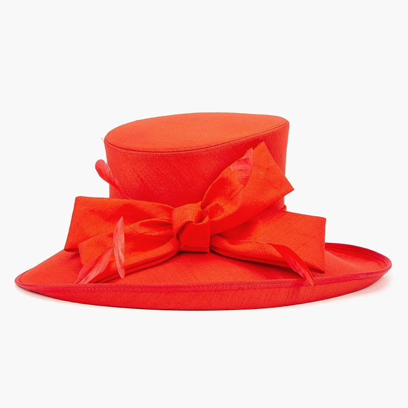 Exaggerated Top Hat with Big Bow