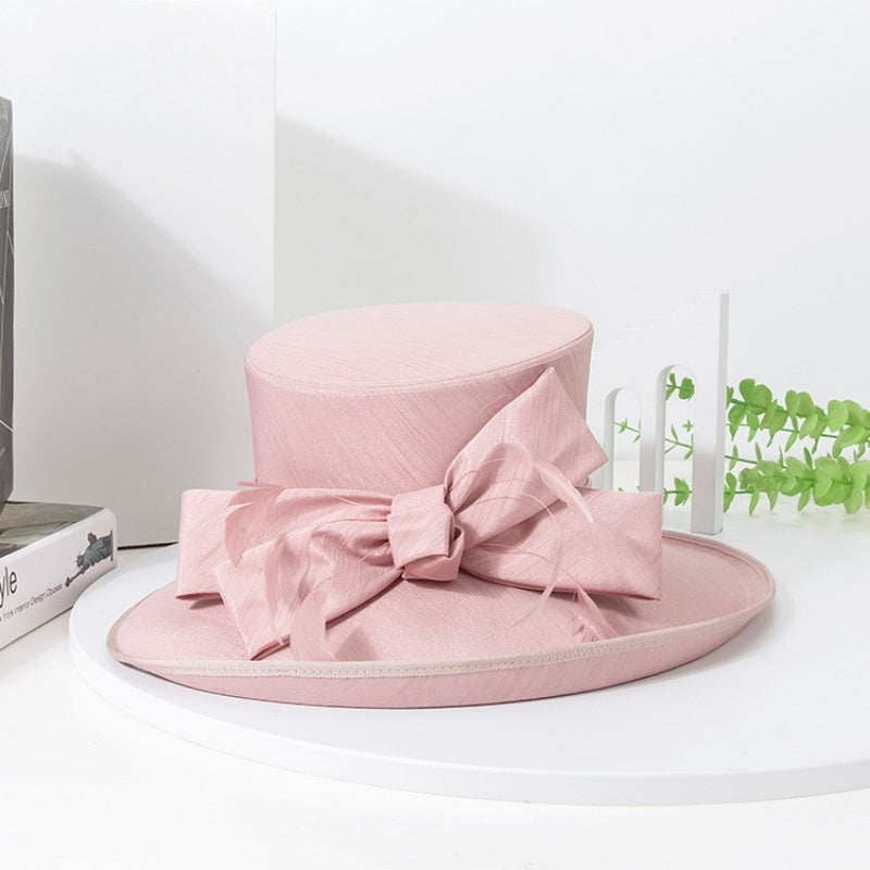 Exaggerated Top Hat with Big Bow