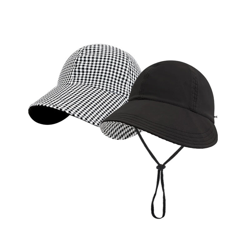 Plaid Sun Hat