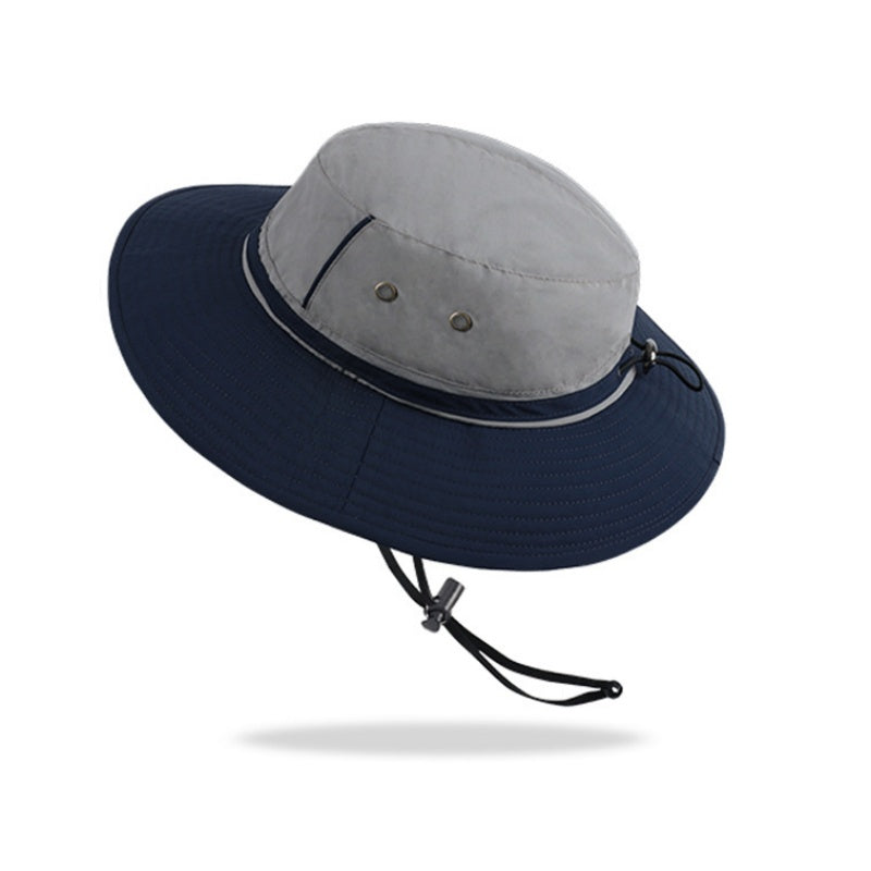 Two-color Splicing Sun Hat Bucket Hat