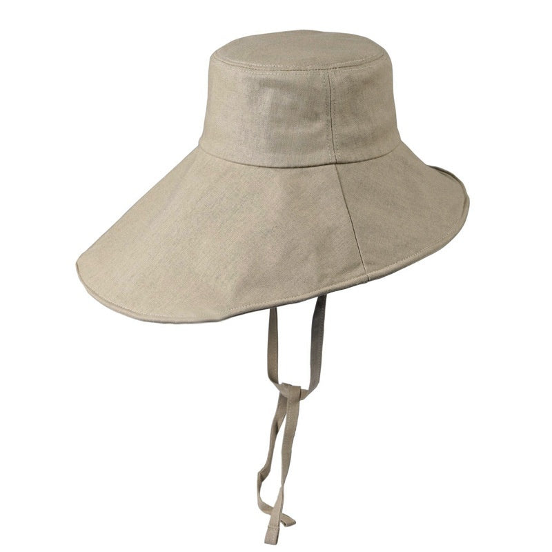 Flax Sun Hat Bucket Hat