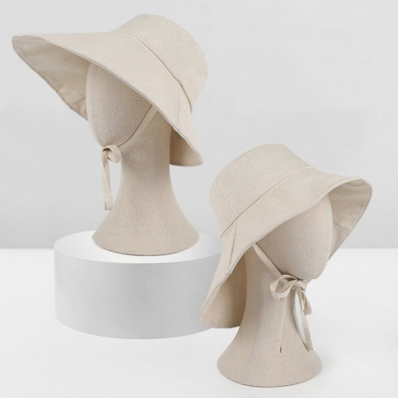 Flax Sun Hat Bucket Hat