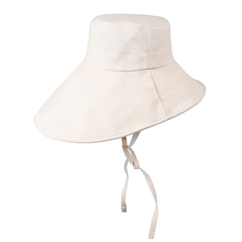 Flax Sun Hat Bucket Hat