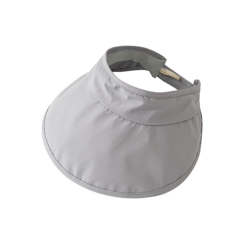 Foldable Sun Hat with Empty Top