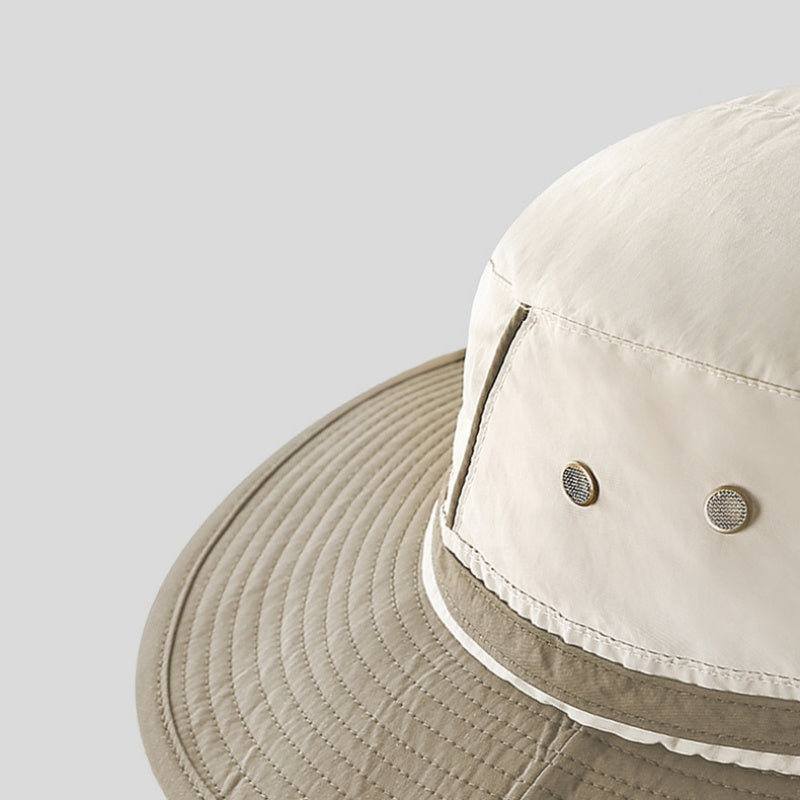 Two-color Splicing Sun Hat Bucket Hat