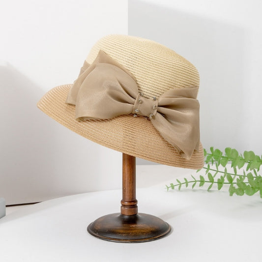Sun Hat Straw Hat with Big Bow