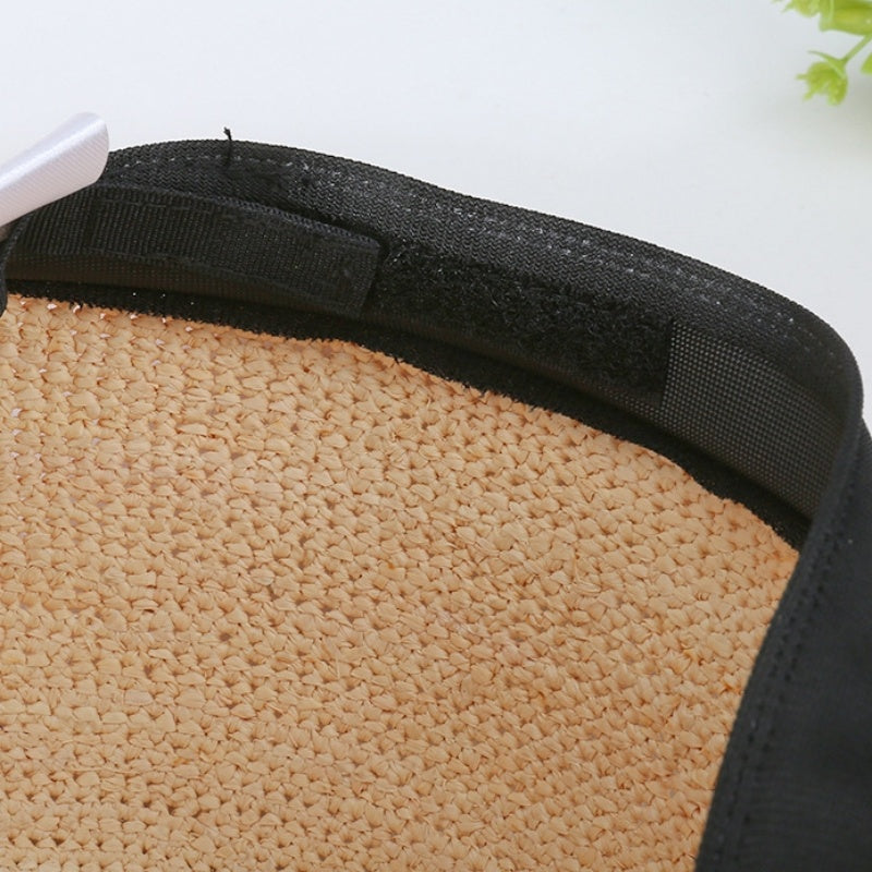 Sun Straw Hat with Colorful Embroidery