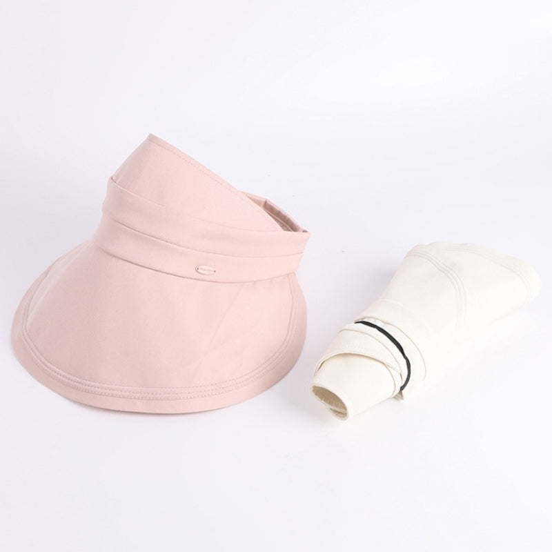 Lengthened and Widened Sun Hat with Empty Top