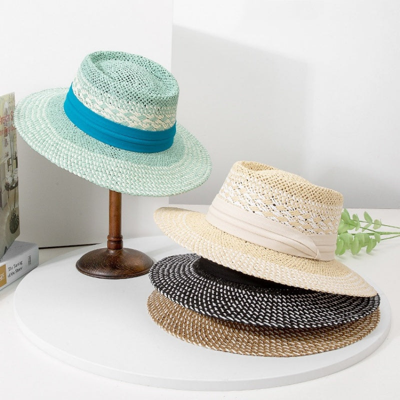 Sun Hat Top Hat with Cloth Webbing