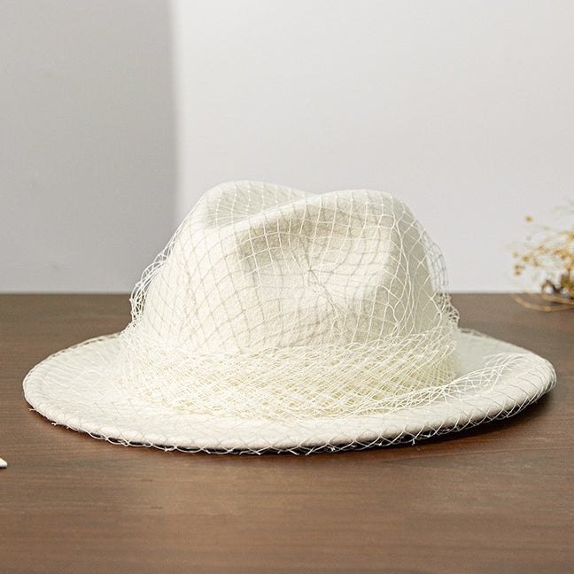 Felt Overlay Net Top Hat