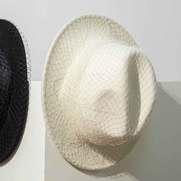 Felt Overlay Net Top Hat