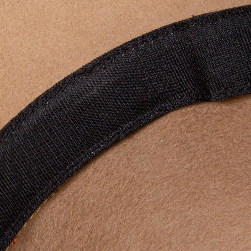Felt Top Hat with Colored Braided Thread