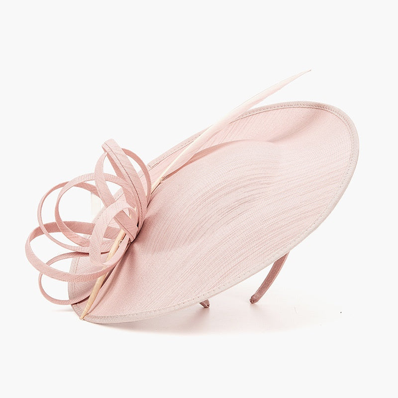 Alice Band with Flower and Feather Decorations