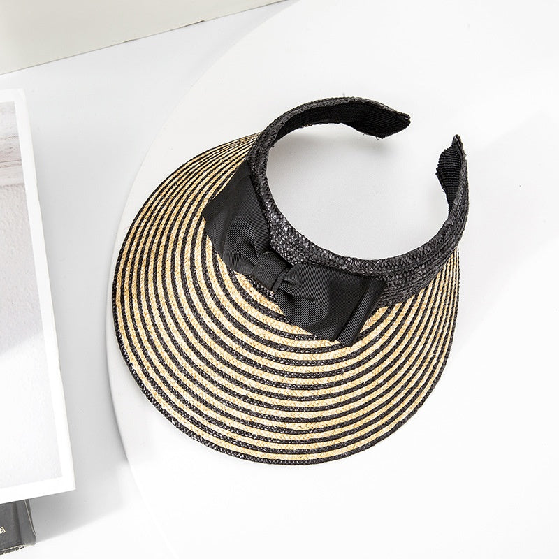 Overhead Sun Hat with Bow Webbing