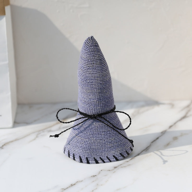 Straw Sun Hat with Black Bow String
