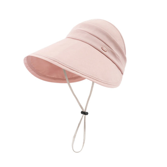 Lengthened and Widened Sun Hat with Empty Top