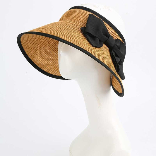 Overhead Sun Hat with Bow