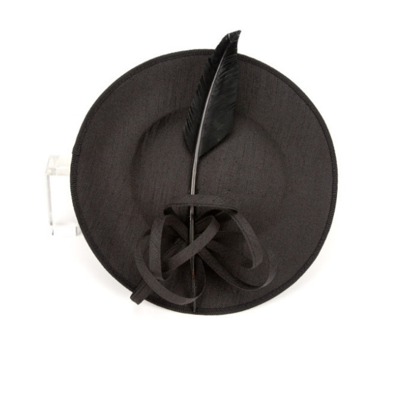 Alice Band with Flower and Feather Decorations